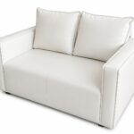Double White Sofa