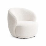 Round White Sofa