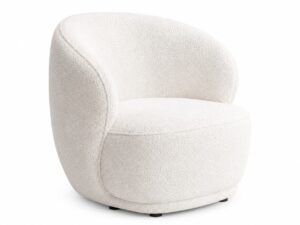 Round White Sofa