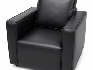 Single Black Sofa